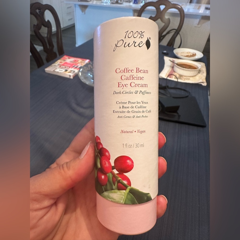 ‘100% Pure’ Coffee Bean Caffeine Eye Cream